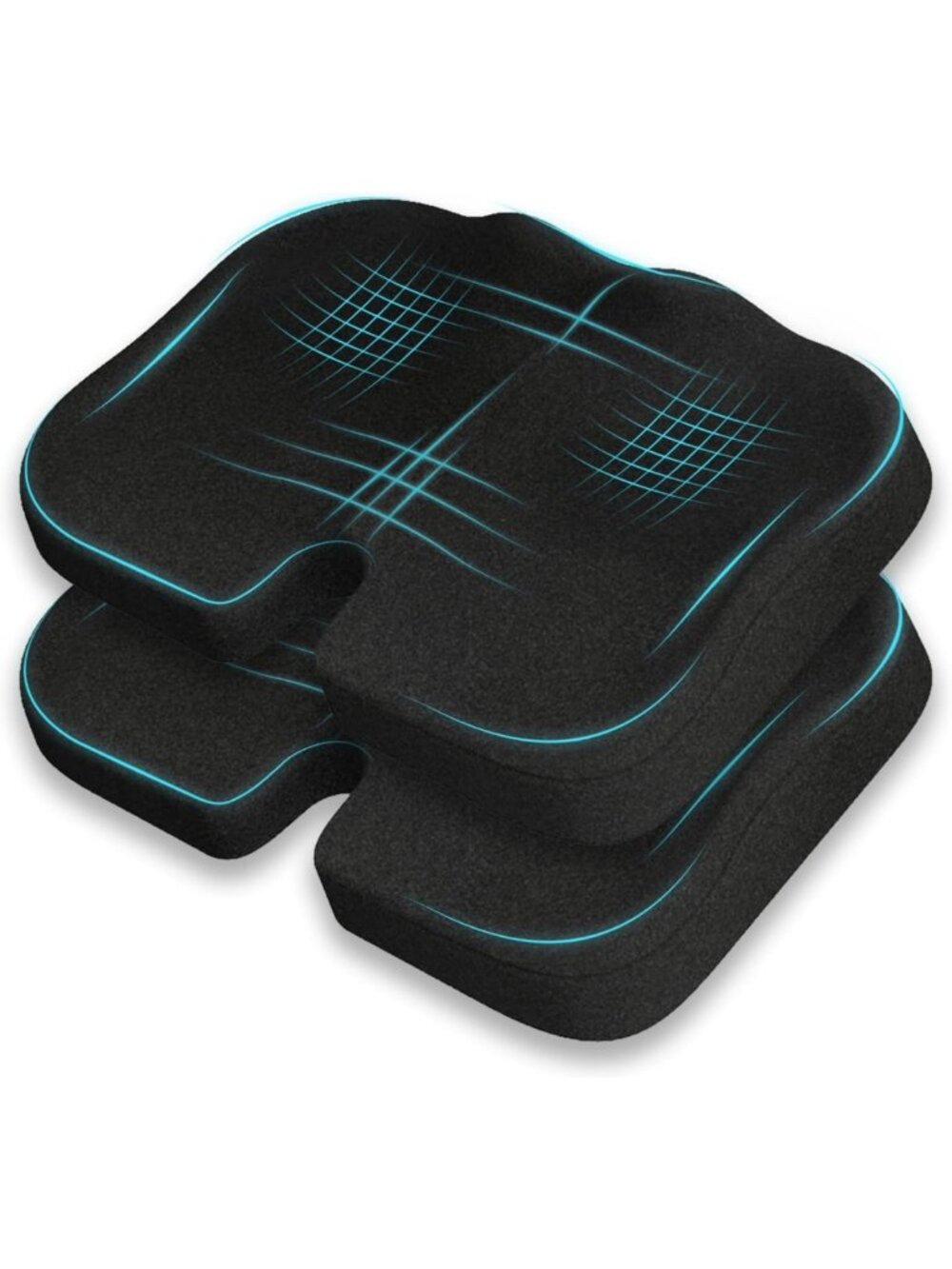 Extra Thick Bleacher Seat Cushion - High Density Comfort for Sports Events